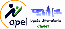 APEL Lyc&eacute;e Sainte Marie de Cholet