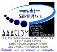 Association des anciens &eacute;l&egrave;ves du lyc&eacute;e Sainte-Marie de Cholet